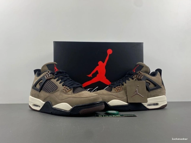 Rep LUCY Retro Air 4 Jordan Brown AJ4-882335 Travis x Scott TS 0703